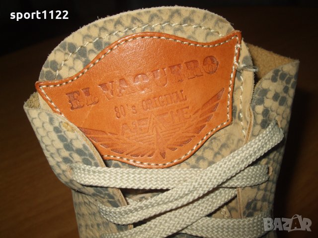 N40 El Vaguero Italy/дизайнерски мокасини, снимка 3 - Дамски боти - 34382058