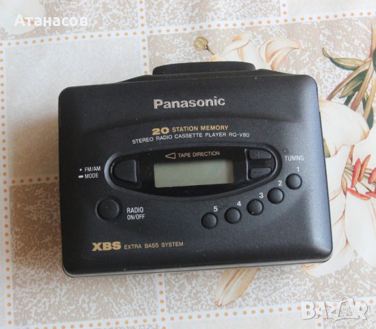Panasonic Stereo Radio Cassette Player RQ-V80, снимка 1