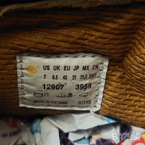 боти / обувки Timberland 12907 Casual Boots PREMIUM номер 40 , снимка 7 - Мъжки боти - 52724115