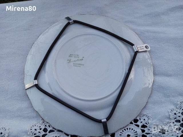 * Myott's * - винтидж английска чиния за стена, снимка 5 - Антикварни и старинни предмети - 53752987