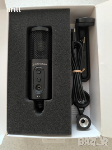 Професионален микрофон за студио, подкаст, гейминг. Като нов, снимка 3 - Микрофони - 52821699