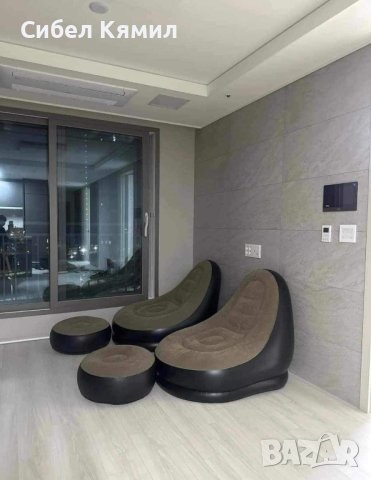 Преносимо надуваемо кресло, снимка 1