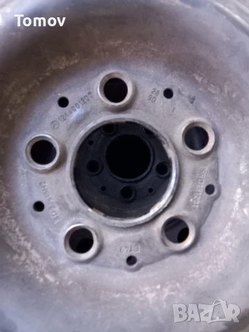 Оригинални джанти за Mercedes 15" със стари летни гуми Continental, снимка 3 - Гуми и джанти - 51402016