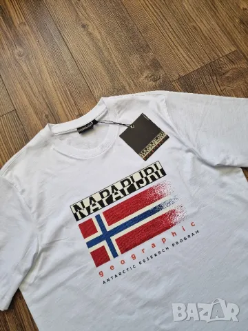 Страхотна мъжка тениска NAPAPIJRI размер S M L XL 2XL  , снимка 3 - Тениски - 49420866