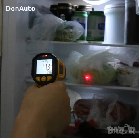 Безконтактен инфрачервен термометър, снимка 2 - Аксесоари и консумативи - 53129817