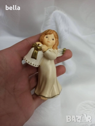 Колекционерски порцелан Goebel-Коледен мост с три порцеланови ангелчета Goebel., снимка 12 - Антикварни и старинни предмети - 52048341