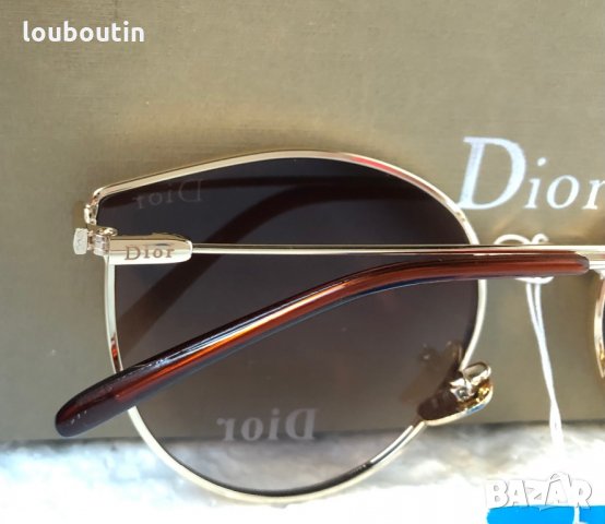 DIOR 2021 слънчеви очила тип котка UV 400 защита с лого, снимка 10 - Слънчеви и диоптрични очила - 34289832