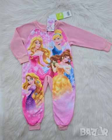 Детска пижама гащеризон Принцеси 18-24 месеца НОВА, снимка 6 - Бебешки пижами - 52329960