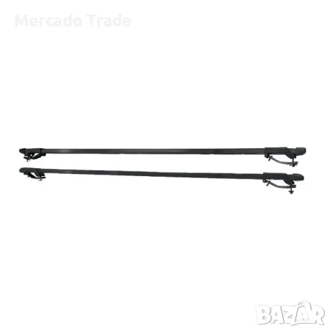 Напречни греди Mercado Trade, Багажник за комби, 132см, Черен, снимка 2 - Аксесоари и консумативи - 49468956