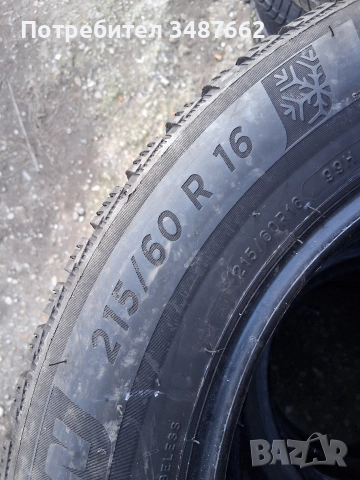 215 60 16 MICHELIN alpin 6 2бр всесезонни дот 2023г , снимка 4 - Гуми и джанти - 52753359