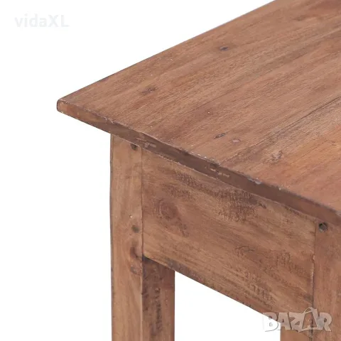 vidaXL Поставка за саксии, 30x30x75 см, махагоново дърво масив, снимка 5 - Саксии и кашпи - 56146548