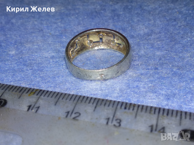 СКЪПОЦЕНЕН АЖУРЕН СРЕБЪРЕН ПРЪСТЕН СРЕБРО 925 с БЯЛА ПОЗЛАТА и БРИЛЯНТНО ФАСЕТИРАНИ ЦИРКОНИ 41902, снимка 14 - Пръстени - 44707445