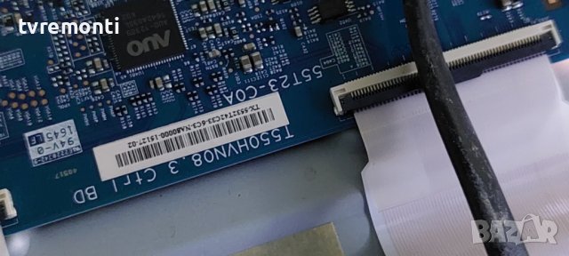 T con Board T550HVN08.3 CTRL BD//55T23-C0A for SAMSUNG HG32EE690DB DISPLAY CY-KK032BGAV1H, снимка 2 - Части и Платки - 39226864