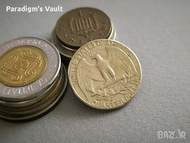 Монета - САЩ - 1/4 (четвърт) долар | 1974г.