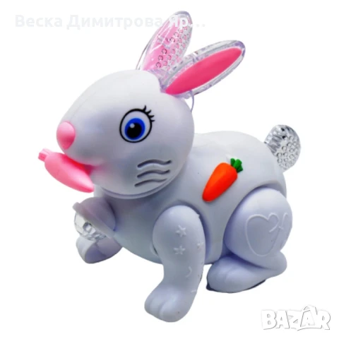 Светещо подскачащо зайче, снимка 5 - Други - 51172189