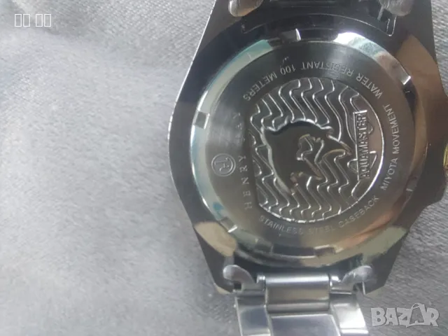 Позлатен Henry Jay Aquamaster , снимка 3 - Мъжки - 49281258