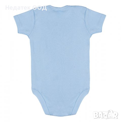 Памучно бебешко боди Hugs+sleep , За момче,  0 - 3 месеца, Синьо, снимка 2 - Други - 39627087