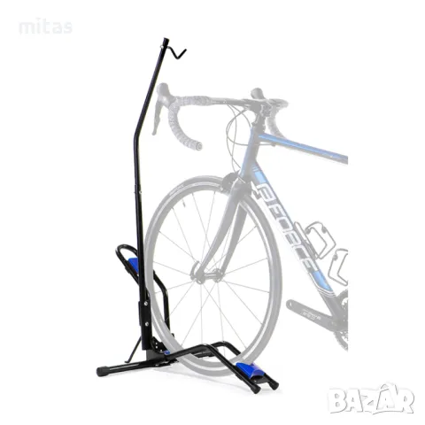 Велосипедна стойка FORCE STABLE Изложбена, Вертикална, Стомана, Черна, снимка 4 - Аксесоари за велосипеди - 47931857