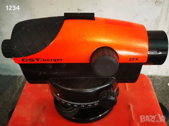 Немски оптичен нивелир CST BERGER 22x, снимка 10 - Измервателни инструменти - 48969107