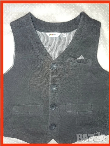 Стилен жилетка Kid Kanaï – 5 г / 110 см, снимка 2 - Детски пуловери и жилетки - 52827939