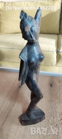 дърворезба за ценители височина 32см , снимка 1