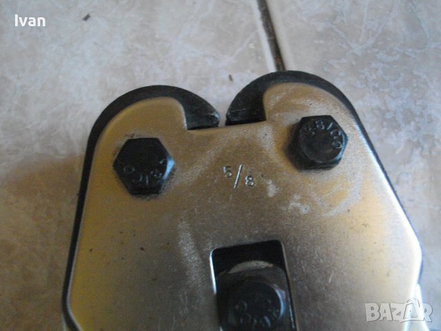 Нови Немски Чембер Клещи За Метални Ленти/Ползвани Български Соц Чембер Клещи За Метални Ленти, снимка 8 - Клещи - 40191239