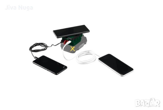 Parkside 20V акумулаторен адаптер за зареждане PWCA 20-Li A1, снимка 5 - Безжични зарядни - 52991928