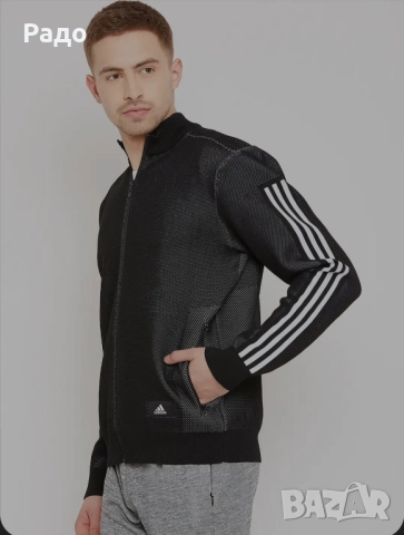 Adidas Knit Jacket / L/100%original / ново яке, снимка 3 - Якета - 52950165
