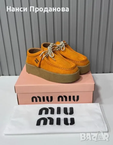Дамски обувки miu, снимка 3 - Дамски ежедневни обувки - 55717818
