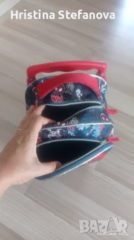 Детска раница Спайдърмен / Spiderman с колелца за момче за детска градина / ясла, снимка 2 - Раници - 55776904