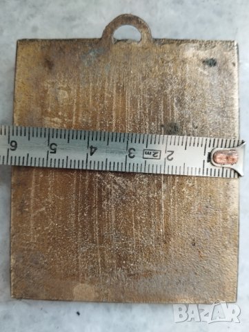 месингова икона, снимка 4 - Други ценни предмети - 42401825