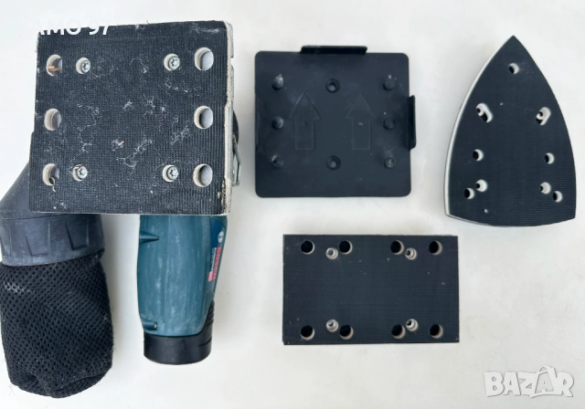 Bosch GSS 12V-13 - Акумулаторен безчетков виброшлайф 12V комплект!, снимка 10 - Шлайфмашини - 52915129