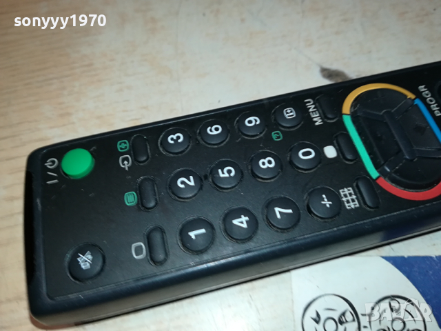 SONY BLACK TV REMOTE CONTROL 0603241640, снимка 8 - Дистанционни - 44638074
