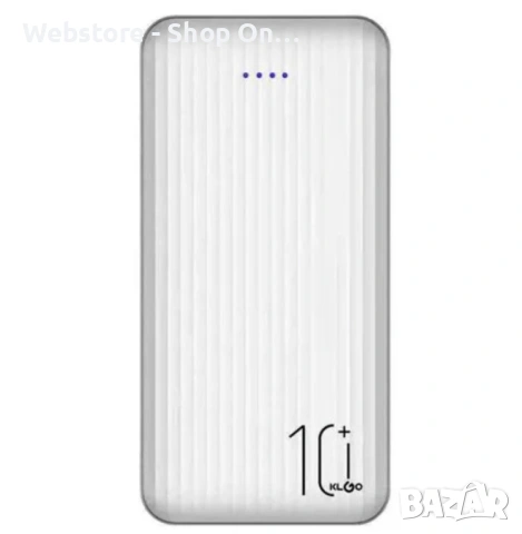 Преносима батерия KLGO KP-56 10000mAh, снимка 3 - Външни батерии - 53583091