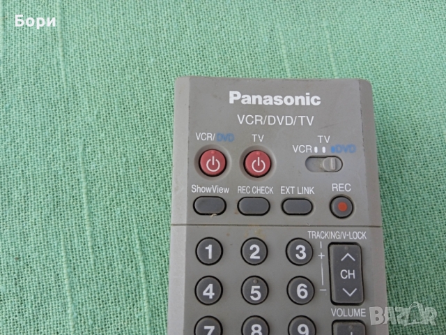 Panasonic VCR/DVD/TV Дистанционно, снимка 2 - Дистанционни - 36105805