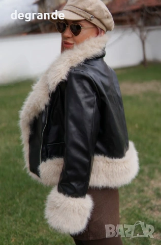 Дамско Късо Яке , снимка 2 - Якета - 53112092