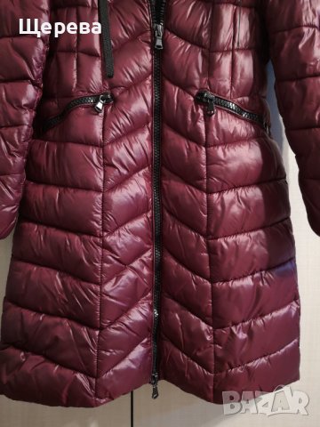 Дамско яке с качулка от естествен косъм, снимка 9 - Якета - 39508497