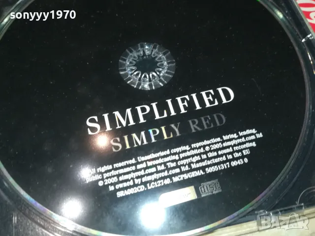 SIMPLY RED-CD 0803251922, снимка 10 - CD дискове - 49415340