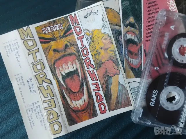 Motorhead  - The best of - аудио касета Моторхед