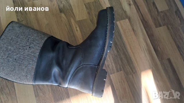 Ботуши зимни кожени италиански 43 номер,Metzeler-нови 43, снимка 12 - Маратонки - 52116995
