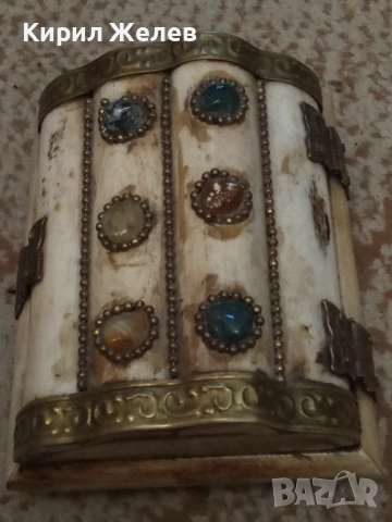 Кутия слонова кост 51085, снимка 2 - Антикварни и старинни предмети - 52070353