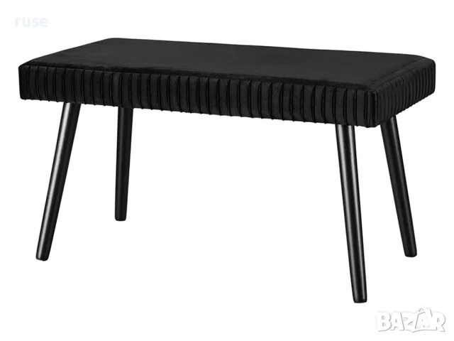 НОВИ! Пейка тапицирана 78x38x43см до 110кг бор MDF