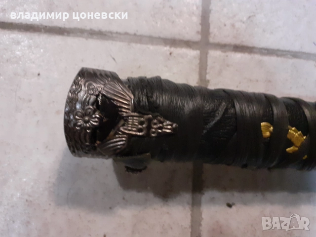 Стар самурайски меч,катана,сабя, снимка 3 - Колекции - 52307052