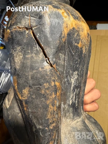 Древна Африканска статуетка, снимка 14 - Антикварни и старинни предмети - 51067213