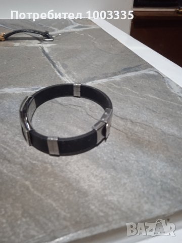 Гривна от неръждаема стомана , снимка 3 - Гривни - 41924472