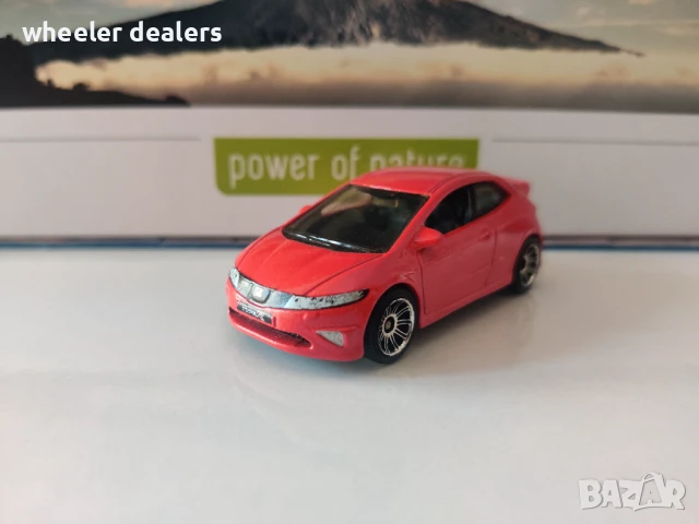 Метална количка Matchbox Мачбокс Honda Civic Type R - 2008 - Red