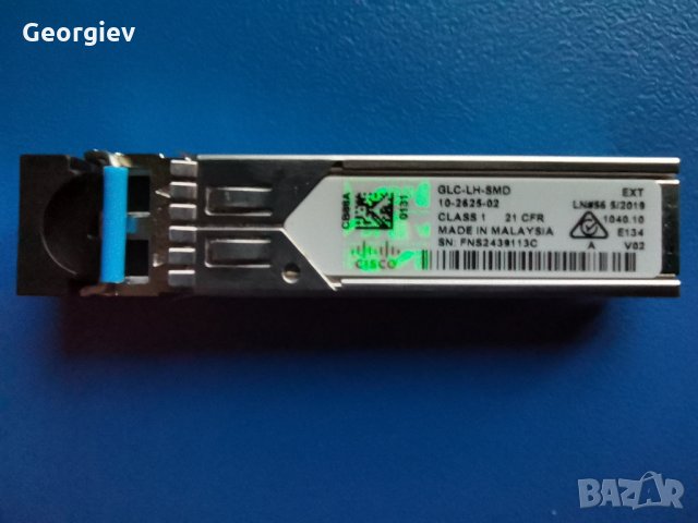 CISCO SFP конектор за оптичен кабел, снимка 2 - Мрежови адаптери - 36021708