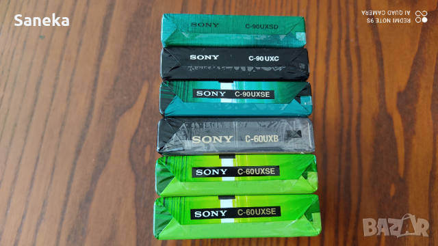 SONY UX,UX-S 60,90, снимка 2 - Аудио касети - 36325464