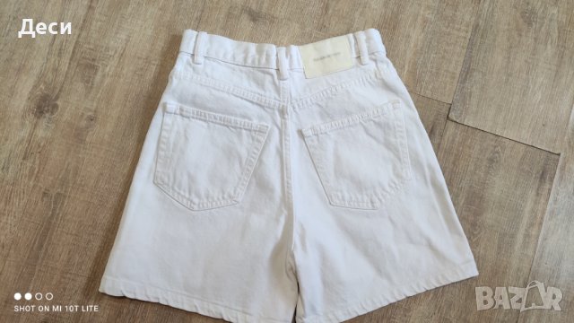 Pull&Bear дънкови панталонки с висока талия , снимка 3 - Къси панталони и бермуди - 41349367