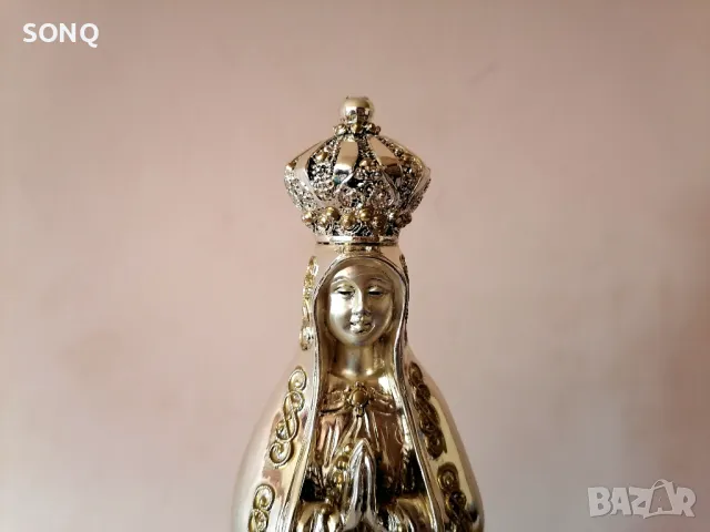 Прекрасна Посребрена Статуетка, снимка 2 - Статуетки - 47328749